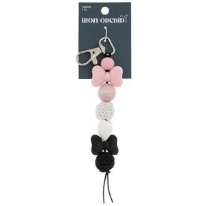 New Bow & Heart Silicone Keychain Purse Charm